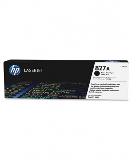 HP 827A LaserJet Toner Cartridge, black (CF300A)